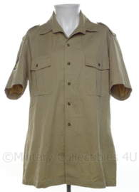 Koninklijke Marine Korps mariniers khaki overhemd en broek set - maat 37 overhemd en maat 48 broek - origineel