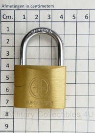 KL Nederlandse leger Euro Safety PSU hangslot met 2 sleutels - origineel