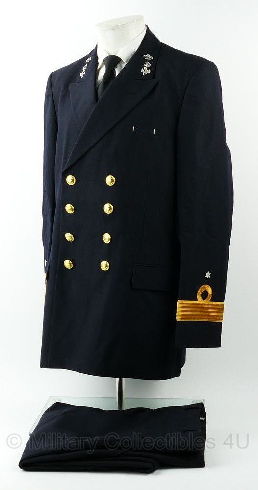 Koninklijke Marine Commandeur's uniform met broek - maat 53³⁄₄ (Large) - origineel