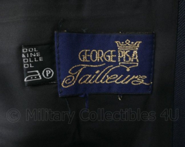 Korps Mariniers Barathea met broek en platte pet - rang Adjudant Onderofficier - maat Large - origineel