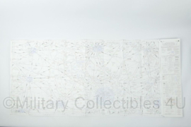 Royal Canadian Air Force Flight Information En Route Low Altitude Mediterranean East EU(L)11 - 26,5 x 12,5 cm - origineel