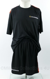 Nederlandse Brandweer sportshirt met broek - maat Large - origineel