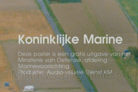 KM Koninklijke Marine poster - 59,5 x 42 cm - origineel