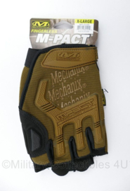 Defensie en US Army M-Pact Mechanix Fingerless gloves coyote - maat XL -  nieuw - origineel