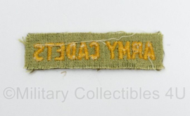 Britse leger Army Cadets shoulder title - 7 x 2 cm - origineel