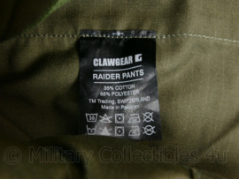 Clawgear Raider pants MKIV green - NIEUW - maat Large 52 long -  origineel