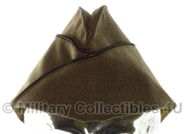 WO2 US officer schuitje OD Green with black/gold piping - maat 59, 60 of 61 cm - replica