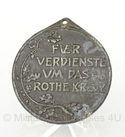Pruissisch WRAV Fuer Verdienste um das Rothe Kreuz  medaille - model tot 1933   - origineel