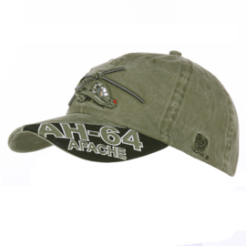 Klu Baseball cap AH-64 Apache Green