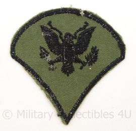 US Army Vietnam oorlog arm emblemen - rang Specialist - Cut edge Subdued - afmeting 8 x 8 cm - origineel