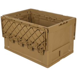 Kunststof kist opvouwbaar Coyote - 60 liter - nieuw