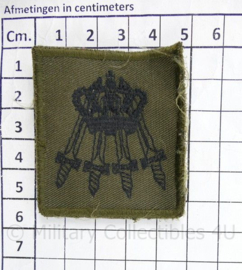 KL Landmacht borst embleem NLD Contingents Commando - met klittenband - afmeting 5 x 5 cm - origineel