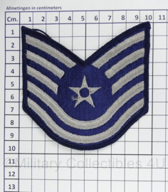 USAF US AirForce Technical Sergeant mouwemblemen SET - 9,5 x 9,5 cm - origineel