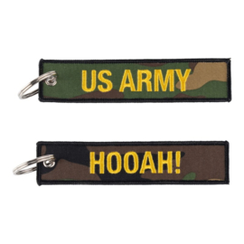 Hooah US Army sleutelhanger - nieuw gemaakt
