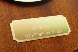 Wandbord KL BSM ASG - 18 x 1½ x 22 cm - origineel