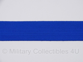 Lint voor de Trouwe dienst medaille 2,8 cm - blauw