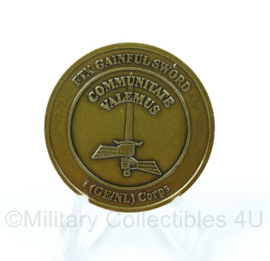 Defensie Coin 1 GE NL Corps 2003 - Exercise FIX Gainful Sword - origineel