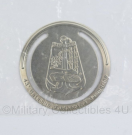 Franse Korps Mariniers Moneyclip 43 battaillon d'infantarie de Marine -  diameter 4 cm - origineel