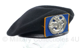 Defensie Cavalerie baret met embleem 1986 - maat 54 maker Preta - origineel