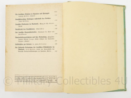 WO2 1938 Duits NSDAP boek "Wir Deutsche in der Welt" - 15 x 2 x 21,5 cm - origineel