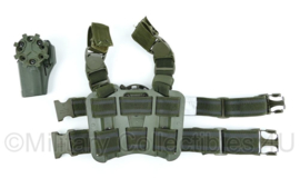 Blackhawk tactical dropleg holster platform - met quick disconnect kit en serpa  CQC holster  origineel