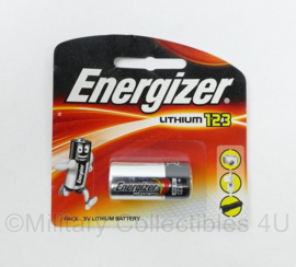 Energizer CR123 CR123A 3V Lithium Battery - per stuk - voor kijkers, zaklampen, Surefire lampen e.d. - nieuw