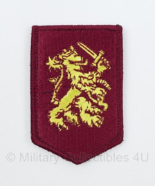 KL Nederlandse leger Staf Commando Landstrijdkrachten embleem met klittenband - 8 x 5 cm