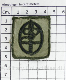 Defensie GVT Duiker GVA grensverleggende activiteiten borstembleem - 5 x 5 cm - origineel