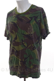 Korps Mariniers t-shirt camo met opdruk op borst - gedragen - maat Extra Large - origineel