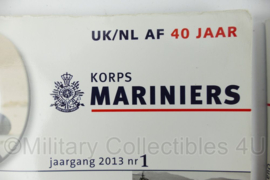 Korps Mariniers tijdschriften SET Qua Patet Orbis QPO 2013/2014 - 29,5 x 21 x 1 cm - origineel