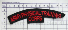 British Army shoulder title ENKEL Army Physical Training Corps - 13,5 x 3,5 cm - origineel