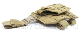 Blackhawk Leg Panel MOLLE met holster coyote - 22 x 43 cm - origineel