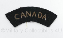 Canadese leger Canada shoulder title - 8 x 3,5 cm - origineel