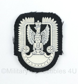 Poolse leger baret insigne stof - 7 x 5,5 cm - origineel