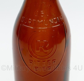 WO2 Duitse 1937 bierfles Dortmunder Ritter Bier fles 0,5 l gemaakt in 1937 beugelfles - origineel