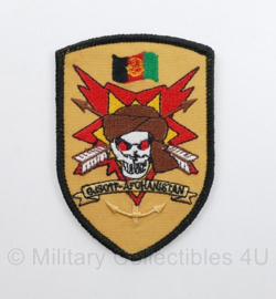 Afghanistan Special Forces CJSOTF Combined Joint Special Operations Task Force embleem - met klittenband - 9 x 6 cm