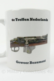 Mok 4e treffen Nederlands Geweer Beaumont - 9½ x 8 cm - origineel
