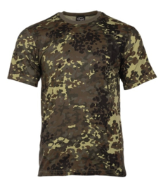 T shirt Bundeswehr flecktarn camo - maat Small t/m 6XL