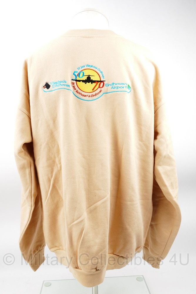 Sweater Vliegbasis Eindhoven 50 jaar - maat XL - licht gedragen - origineel