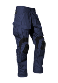Tactical broek met kniebescherming donkerblauw - KL huidig model - NIEUW in verpakking - maat Medium t/m 2XL - nieuw gemaakt