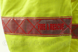 Staffs Fire & Rescue jacket met reflectiestrips Safety Officer/Command Support - one size - origineel