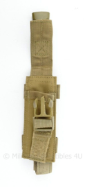 Originele Defensie Korps Mariniers en US Army coyote MOLLE pouch Single Magazin Pistol - 16 x 5,5 x 3 cm - nieuw - origineel