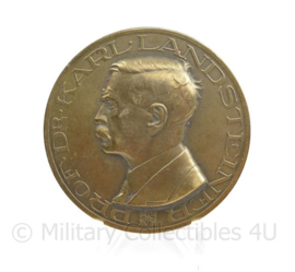 Coin Nederlandsche Roode Kruis bloedtransfusiedienst brons - origineel