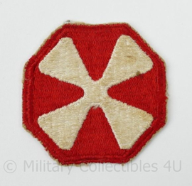 WW2 US 8th Army patch embleem - 5½ x 5½ cm - origineel