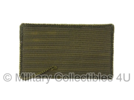US Army American Flag met klittenband - black thread, forward, non regulation - multicamo background