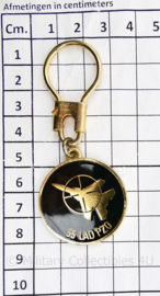 Hongaarse luchtmacht sleutelhanger 55 LAD PZO Sisak  - 8 x 3,5 cm - origineel