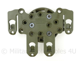 Blackhawk CQC Serpa Glock 17 holster met legpanel en extra MOLLE attachment - 18 x 16 x 6 cm - origineel