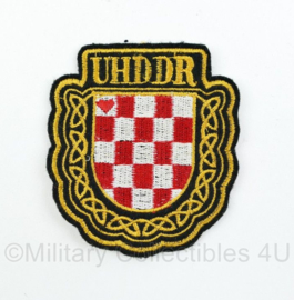 Kroatisch UHDDR war Volunteers Association embleem  - origineel