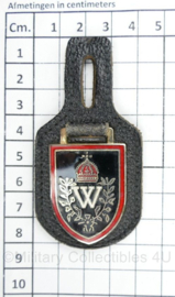 Defensie W borsthanger - 8 x 4 cm - origineel