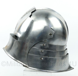 Sallet helm van rond 1460 metaal - replica